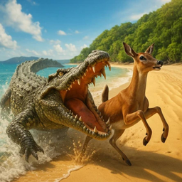 بازی تمساح خونخوار
