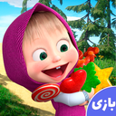 بازی ماشا و خونه داری