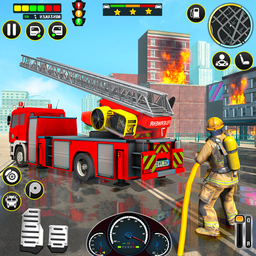 بازی جدید | کامیون آتش نشانی
