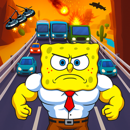 بازی باب اسفنجی دونده