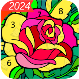 Red Color Number 2024