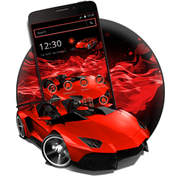 Red Speed Car Theme