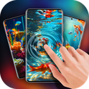 Ripple & 3D Live Wallpaper