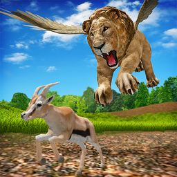 بازی پرواز با شیر جنگل | بازی جدید