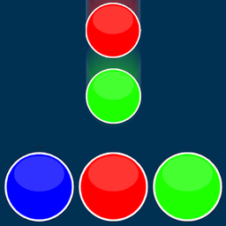 Block and Ball Color Bump Game