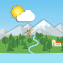 Animated Landscape Weather Live Wallpaper FREE