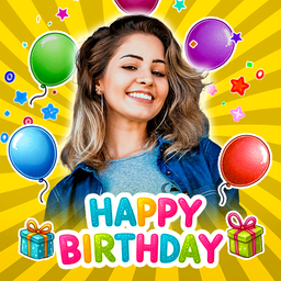 Birthday Photo Frame Maker App