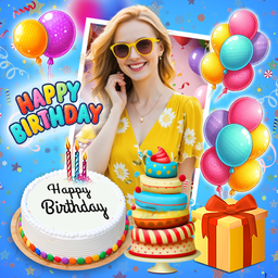 Birthday Photo Frame Maker App