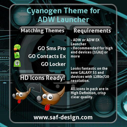 ADW Theme Cyanogen