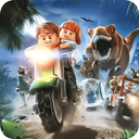Motorcycle riding game in Jurassic