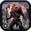 تفنگ بازی هیولا