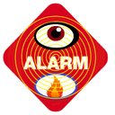 burglar alarm and fire alarm