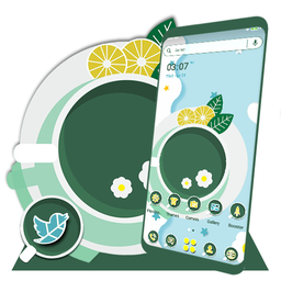 Green Lemon Tea Theme