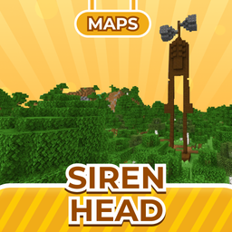 Siren Head Map for Minecraft