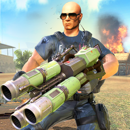 Rocket Gun Games 2020 : Royale War Weapons Battle