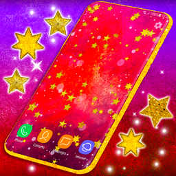 Gold Stars Live Wallpaper