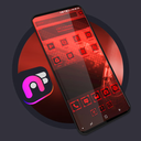 Technology Red Theme - Art Fine Launcher