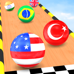 Marble Run 3D - Country Balls