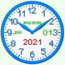 3D Analog Clock-7
