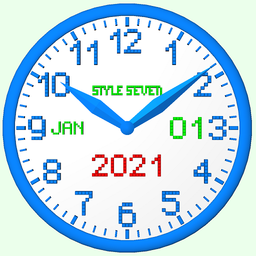 3D Analog Clock-7