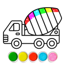 Mixer Truck Coloring for Kids