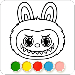 Labubu Coloring Games for Kids