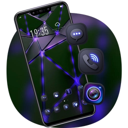 Abstract technology lighting theme REDMI Y2