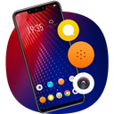 Colorful theme Moto Z4 launcher
