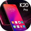 Theme for Redmi K20 Latest 2019 red launcher