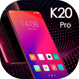 Theme for Redmi K20 Latest 2019 red launcher