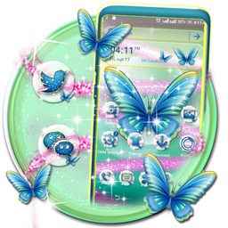 Butterfly Glitter Theme