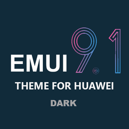 Dark Emui-9.1 Theme for Huawei