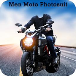 Men Moto Photo Suit : Stylish Bike Photo Editor