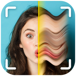 Time Warp Scan Face Wrap Photo
