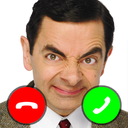 Video call from Mr Bean joke