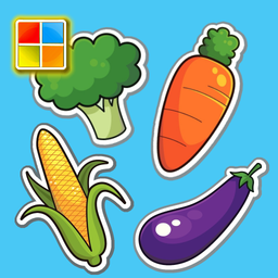 Vegetables Cards (Learn Languages)