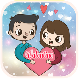 KUBET WASticker Valentine day