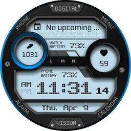 Digital Vision Watch Face
