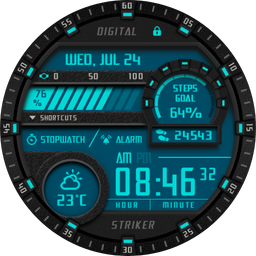 Digital Striker Watch Face