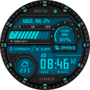 Digital Striker Watch Face