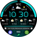Plasma Flow Lite Watch Face