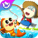 Wolfoo Baby Fishing For Kids