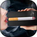 با گوشیت سیگار بکش
