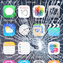 Prank Broken Screen Wallpaper