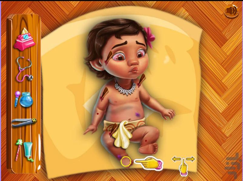 مراقبت از نوزاد - Gameplay image of android game