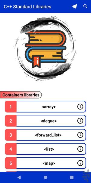 آموزش زبان برنامه نویسی ++C - عکس برنامه موبایلی اندروید