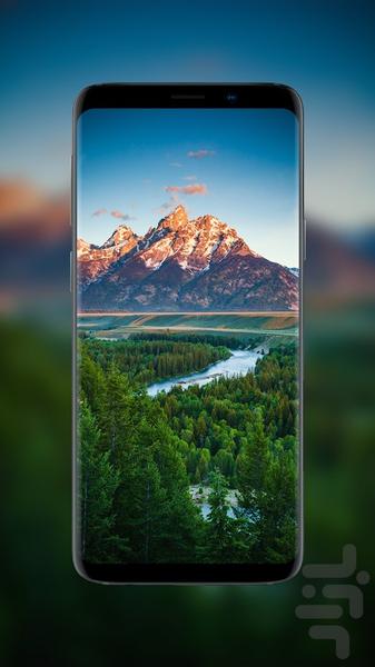 پس زمینه طبیعت زیبا - عکس برنامه موبایلی اندروید