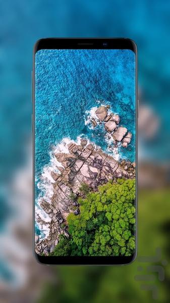 پس زمینه طبیعت زیبا - عکس برنامه موبایلی اندروید