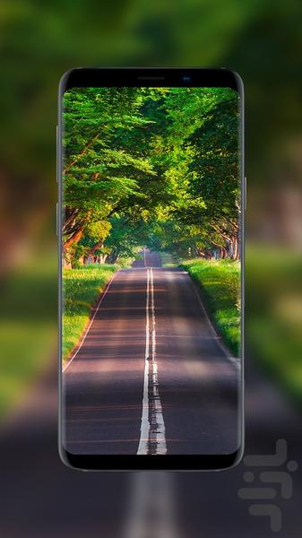 پس زمینه طبیعت زیبا - عکس برنامه موبایلی اندروید