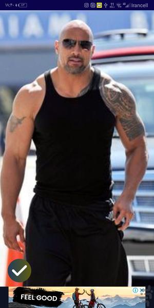 Dwayne Johnson Wallpapers - Image screenshot of android app